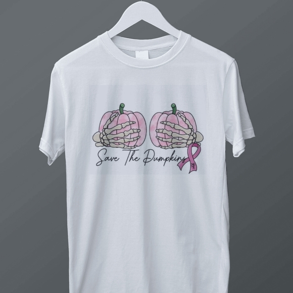 Save the Pumpkins Women Tee - Picture 2 of 2